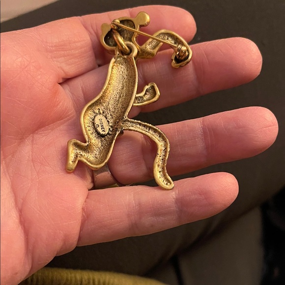 Gold Tigger Brooch-DISNEY (movable) - Picture 2 of 4